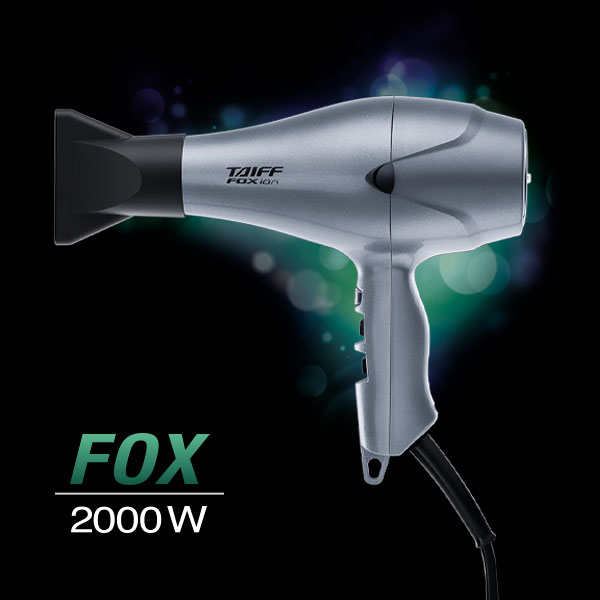 Secador Taiff Fox Ion S 2100W - 127V - Mundo do Cabeleireiro - Mundo do  Cabeleireiro, O Melhor em Cabelo, Maquiagem, Skincare e Cosméticos